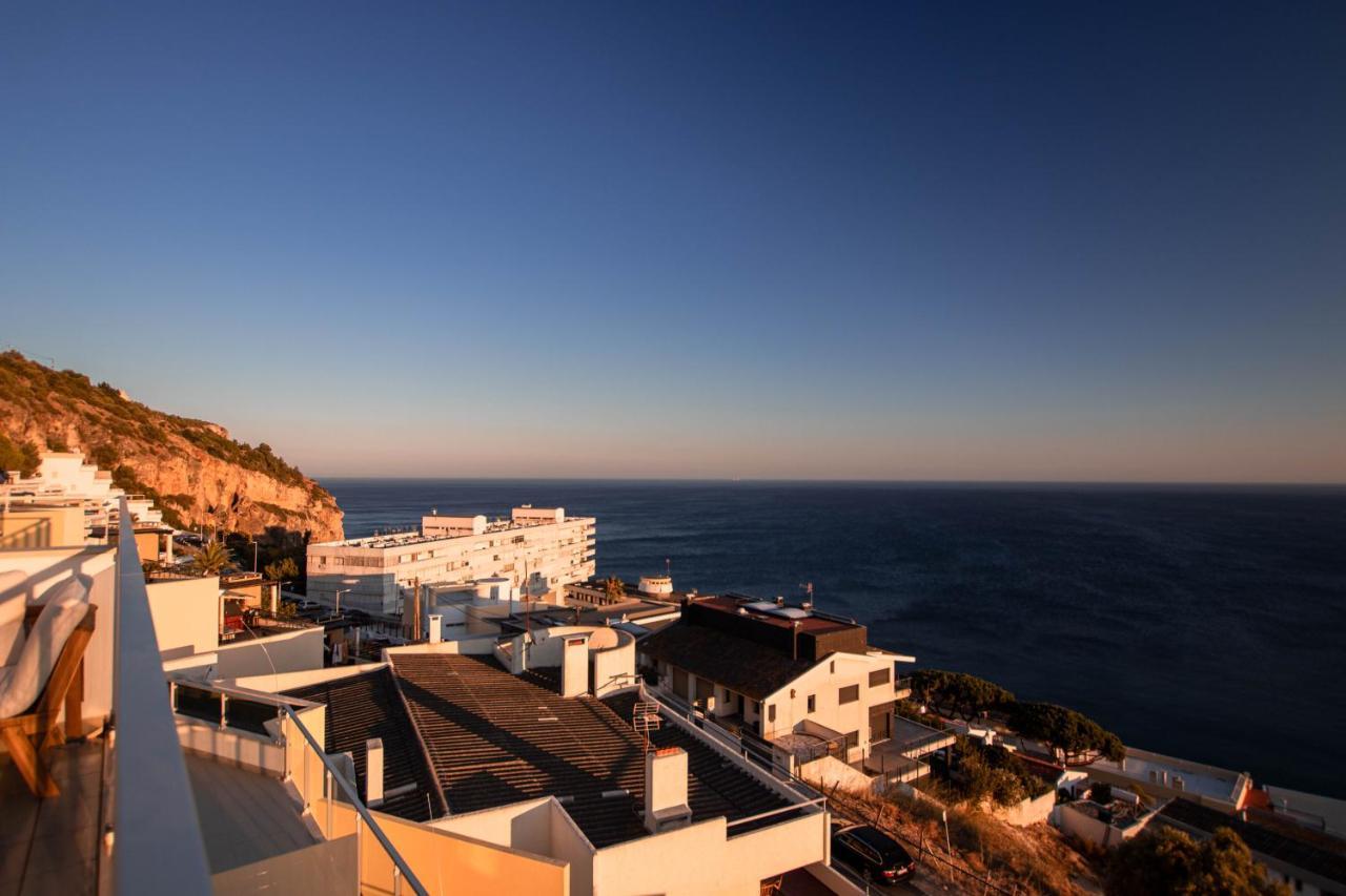 Lovely Sea View Apartment Sesimbra Esterno foto
